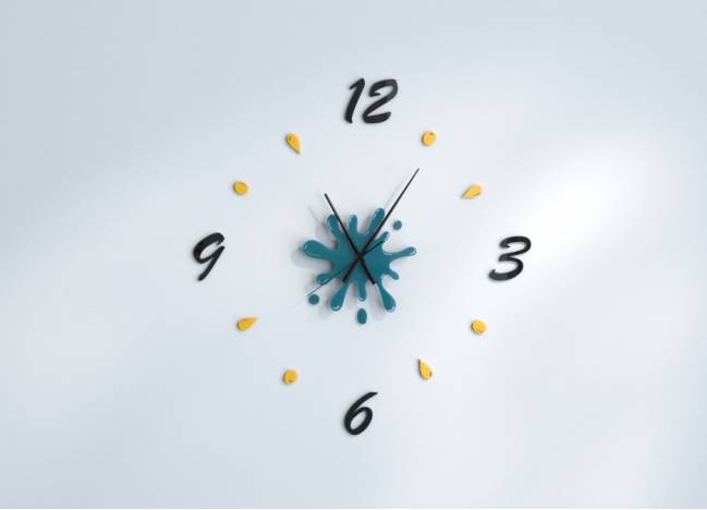 Wall Clocks Splash