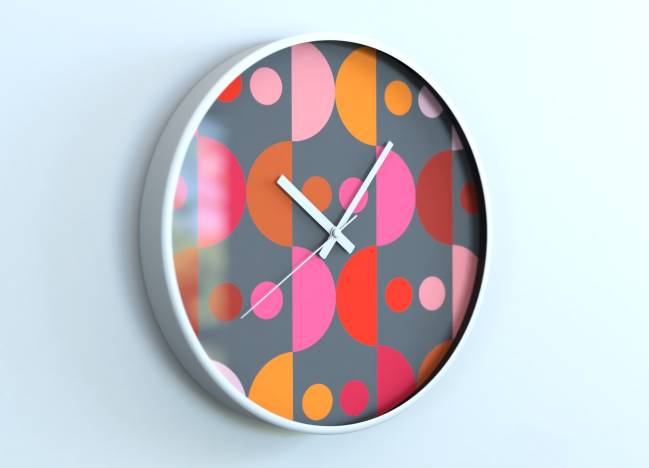 round clocks Géométrique